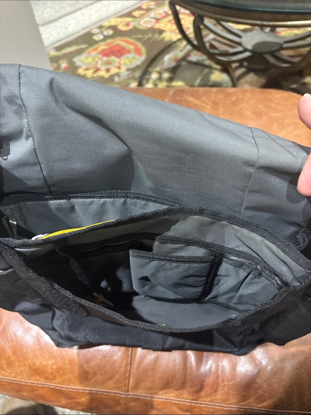 KEEN Hybrid Transport  Black Crossbody Messenger Bag